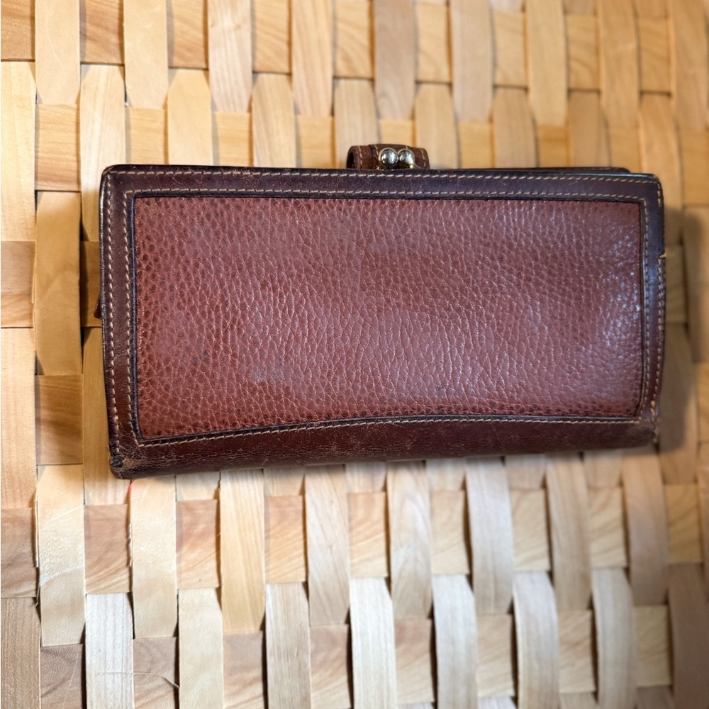 Coach Vintage 90s Sheridan Kisslock Wallet - Picture 2 of 5